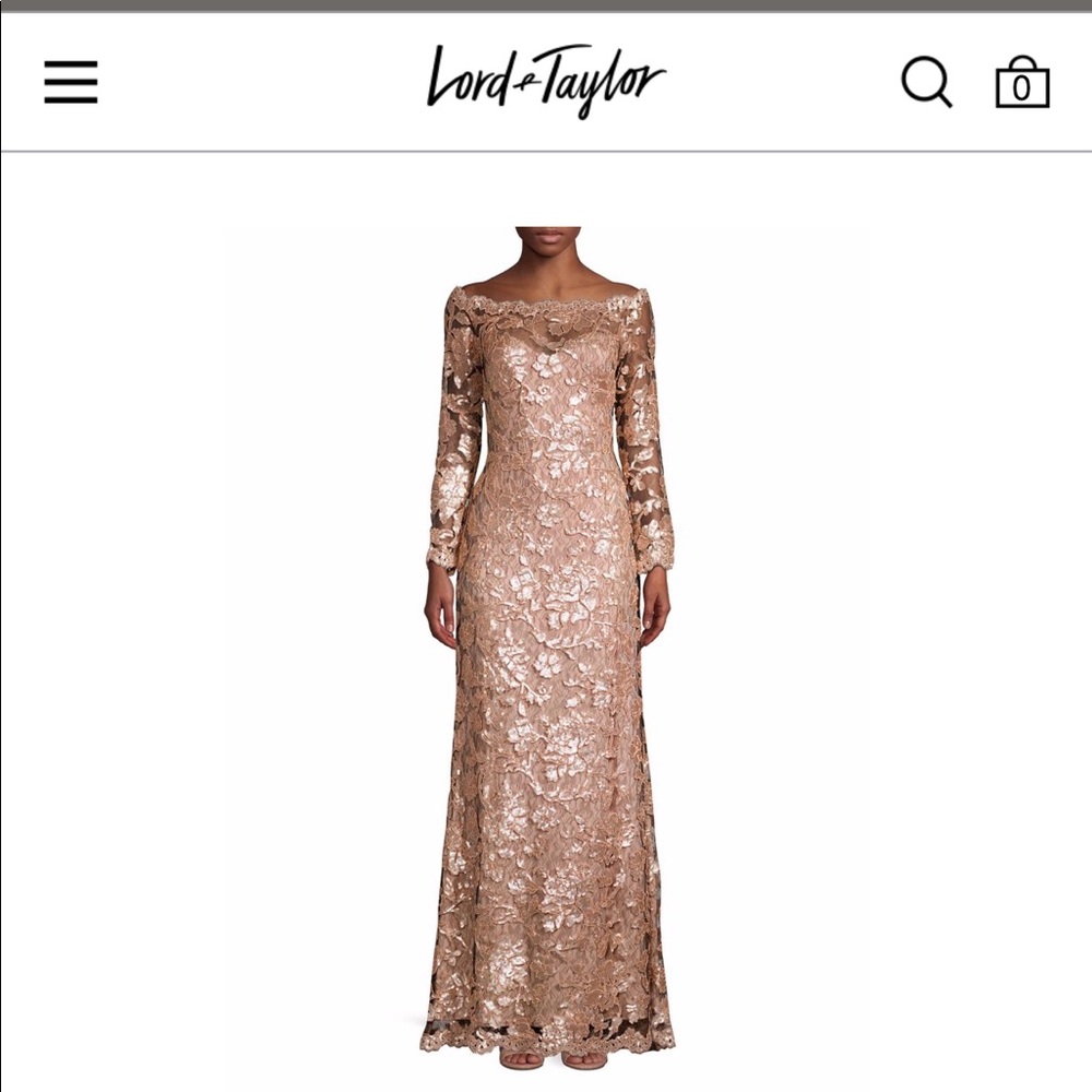 Tadashi shoji gown